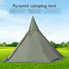 TFCFL Tent 4 Season Tent Sunshade Outdoor Survival Equipment Light Camping Tent Waterproofï¼Œ2 Doors Lightweight and Breathable