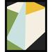 AllModern Bold Graphic 1 by The Creative Bunch Studio - Picture Frame Print Paper, Wood in Black/Green/Yellow | 21 H x 17 W x 1 D in | Wayfair