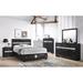 Red Barrel Studio® Kontea Black/Silver Storage Platform Bedroom Set Special 5 Bed Dresser Mirror Nightstand Chest in Black/Brown/Gray | Wayfair