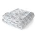 East Urban Home Ventura Velvet Plush Diamond Blanket Polyester in Gray | 70 H x 50 W in | Wayfair C2F52000A40C49EBB4FBAE99397054A5
