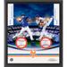 Jacob deGrom & Max Scherzer New York Mets Multi-Signed Framed Two Baseball Shadowbox Collage