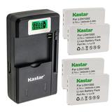 Kastar 4-Pack Battery and Smart LCD Charger Replacement for Logitech 190582-0000 F12440056 K398 L-LU18 Battery Logitech C-LR65 C-RL65 Harmony 1000 Remote Harmony 1100 Remote 1100i Remote