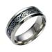 Kayannuo Clearance Titanium Steel Dragon Ring With Silver Golden Dragon Stainless Steel Ring Gifts For Women