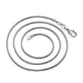 Kayannuo Back to School Clearance 1mm Silver Plated Snake Chain For Men And Women