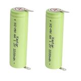 Kastar 2-Pack 1.2V 2200MAh Ni-MH Battery Compatible with Norelco WS400 WS600 PQ212 PQ222 RQ320 YS502 Remington Groomer / Trimmer F-4790 F-5790 F-7790 MS-280 MS-290 MS-5100 MS-5200 MS-5500 MS-5700