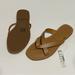 Madewell Shoes | Madewell Sandals Slipper Slides New Brown Tan Women’s 5.5 | Color: Brown | Size: 5.5