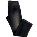 American Eagle Outfitters Jeans | American Eagle Original Bootcut Distressed Jeans 34w/ 30.5l | Color: Blue | Size: 34