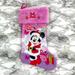 Disney Holiday | Minnie Mouse Christmas Stocking | Color: Pink/Red | Size: Os