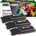 Cool Toner Compatible Toner Replacement for Dell 593-BBBU for Dell C2660 C2660dn C2665dnfï¼ˆCyan Magenta Yellow 3-Pack)