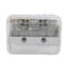 TONIVENT Portable BT Cassette Player Stereo Auto Reverse Mini Transparent Tape Player & with 3.5mm AUX Input Adjustable for Home School Travel