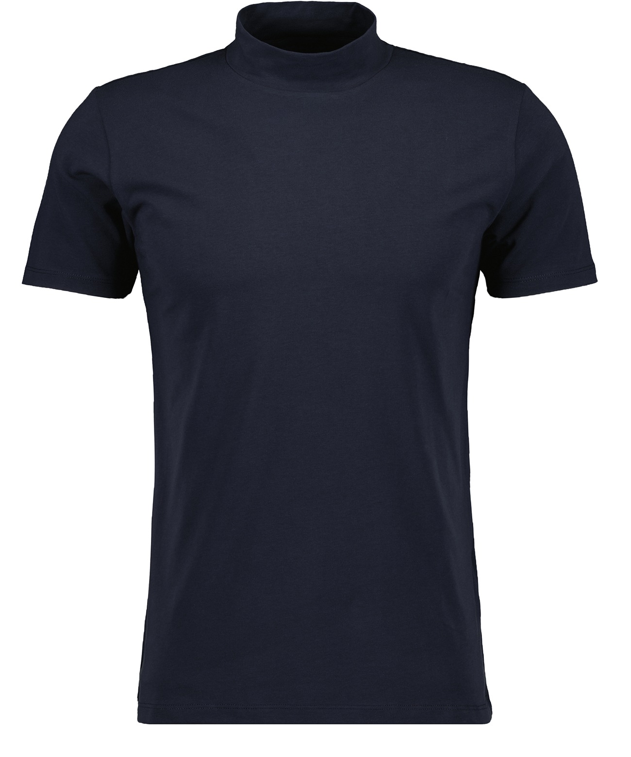 Stehkragenshirt RAGMAN, Herren, Gr. XXL, blau (marineblau), Baumwollmischung, slim fit, hoch geschlossener Ausschnitt, Shirts Image