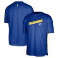 Men's Nike Royal Golden State Warriors Hardwood Classics Pregame Warmup Shooting Performance T-Shirt