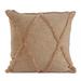 Sevita Shorline Natural Cotton Square Throw Pillow, Set of 2 or 4