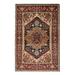 ECARPETGALLERY Hand-knotted Serapi Heritage Navy Wool Rug - 4'0 x 6'0