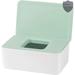 menggutong Wet Wipes Dispenser Holder w/ Lid, Baby Nappy, Dustproof Tissue Box Cover Plastic in Green | 7.28 H x 7.32 W x 4.64 D in | Wayfair