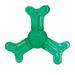 Squeezz Dental Roller Bone Dog Toy, Small, Green