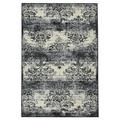 Studio Collection Vintage French Damask Design Contemporary Modern Area Rug Rugs 3 Different Color Options (Damask Ivory / Grey 3 x 5)