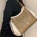 Coach Bags | Nwt - Coach Kristy Shoulder Bag In Colorblock Signature Canvas | Color: Brown/White | Size: Os