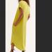 Free People Dresses | Free People X Fp Beach Boho Maxi Dress Oversz T-Shirt Dress Muted Neon Yellow Xs | Color: Yellow | Size: Xs