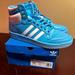 Adidas Shoes | Adidas Mens Sky Rush White Top Ten Hi Gw1616 Basketball Shoes Size Us 11 | Color: Blue/White | Size: 11