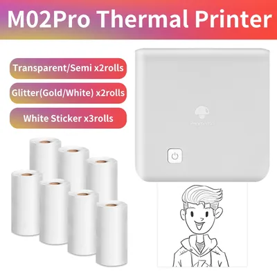 Phomemo-Imprimante thermique M02 Pro Mini impression d'autocollants portable standardisé