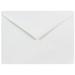 JAM A6 Invitation Envelopes with V-Flap 4 3/4 x 6 1/2 White 25/Pack