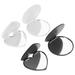 20pcs Mini Makeup Mirrors Heart Shape Pocket Mirrors Portable Foldable Mirrors