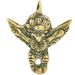 Brass Bird Pendant Brass Vintage Pendant Amulet DIY Pendant for Car Key