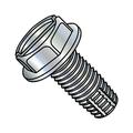 10-32X1/4 Slotted Indented Hex Washer Thread Cutting Screw Type F Fully Threaded Zinc And (Pack Qty 10 000) BC-1104FSW