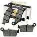 Front Rear Brake Pads for Kawasaki KX250 2001-2008 Front Rear Brake Pads