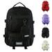 Multi-pocket Backpack Men Women Fashion Harajuku Large Capacity School Bag Laptop Bag