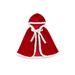 wybzd Princess Cloak with Hood Girls Cape Kid Toddler Costume Dress up for Halloween Christmas Carnival Cosplay