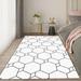 1pc Soft Hexagon Patterned Living Room Rug Area Rug Throw Rug Indoor Floor Mat Home Decor