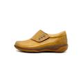 Women's Anna Oxford Flat by Hälsa in Mustard (Size 11 M)