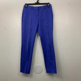 J. Crew Pants & Jumpsuits | J Crew Cafe Capri Mid Rise Chino Dress Pants Tall | Color: Blue | Size: 2