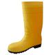 ZHENSI Wellingtons Safety Boots Men Women Steel Toe Cap Wellies Waterproof Industrial Construction Work Boots,Yellow,9 UK