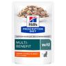 48x 85g Hill's Prescription Diet w/d mit Huhn Katzenfutter nass