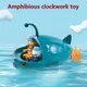 Octonauts Octopod GUP Anime Figure Jouet de bain pour enfants jouet de canoë mécanique Amphibiou