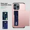 IK05 pour iPhone 13 12 11 Pro Max Mini X XR 8 7 Plus SE 2020 luxe résistant aux chutes fente pour carte portefeuille téléphones mobiles étui pour Smartphone