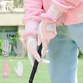 TTYGJ Cold Verde-Gants de golf chauds pour femmes protège-poignet anti-brûlure sourire magasins