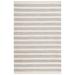 White 60 x 36 x 0.31 in Indoor Area Rug - Lauren Ralph Lauren Starboard Stripe Hand Tufted, Pile, Ivory/Grey Area Rug | Wayfair LRL6704A-3
