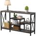 17 Stories 55.1" Console Table Wood in Brown/Gray | 30 H x 55.1 W x 11.8 D in | Wayfair 49B201C732FE4B30A105C7BB43642670