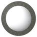 Latitude Run® Beveled Accent Mirror Leather in Gray | 36 H x 36 W x 1.5 D in | Wayfair 5DA37DE1B3974AF9AFB719ABDBA6EC12
