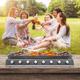 MONIPA 40 Tabletop Grill Commercial LPG Gas BBQ Grill w/ 8 Burners Picnic Cooker
