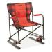 Guide Gear Bounce Directors Camp Chair Oversized Portable Folding Outdoor Rocking Chair 300-lb. Capacity