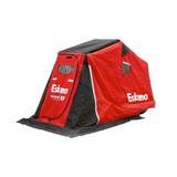 Eskimo Wide 1â„¢ Thermal Sled Ice Fishing Shelter Insulated Red One Person 41350