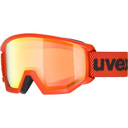 uvex sports unisex Skibrille uvex athletic FM, Größe – in Rot