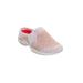 Wide Width Women's The Take Knit Eco Slip On Mule by Easy Spirit in White Multi (Size 10 W)