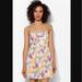 Urban Outfitters Dresses | Lucca Couture Uo Floral Gauzey Sundress | Color: Cream/Yellow | Size: M