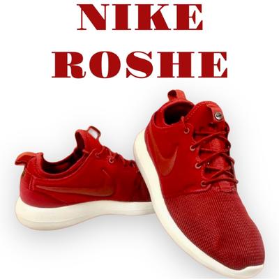 Nike Shoes | Final Price!! Nike Men’s Roshe Two Low Tops Maroon Men’s Size 9 | Color: Red | Size: 9